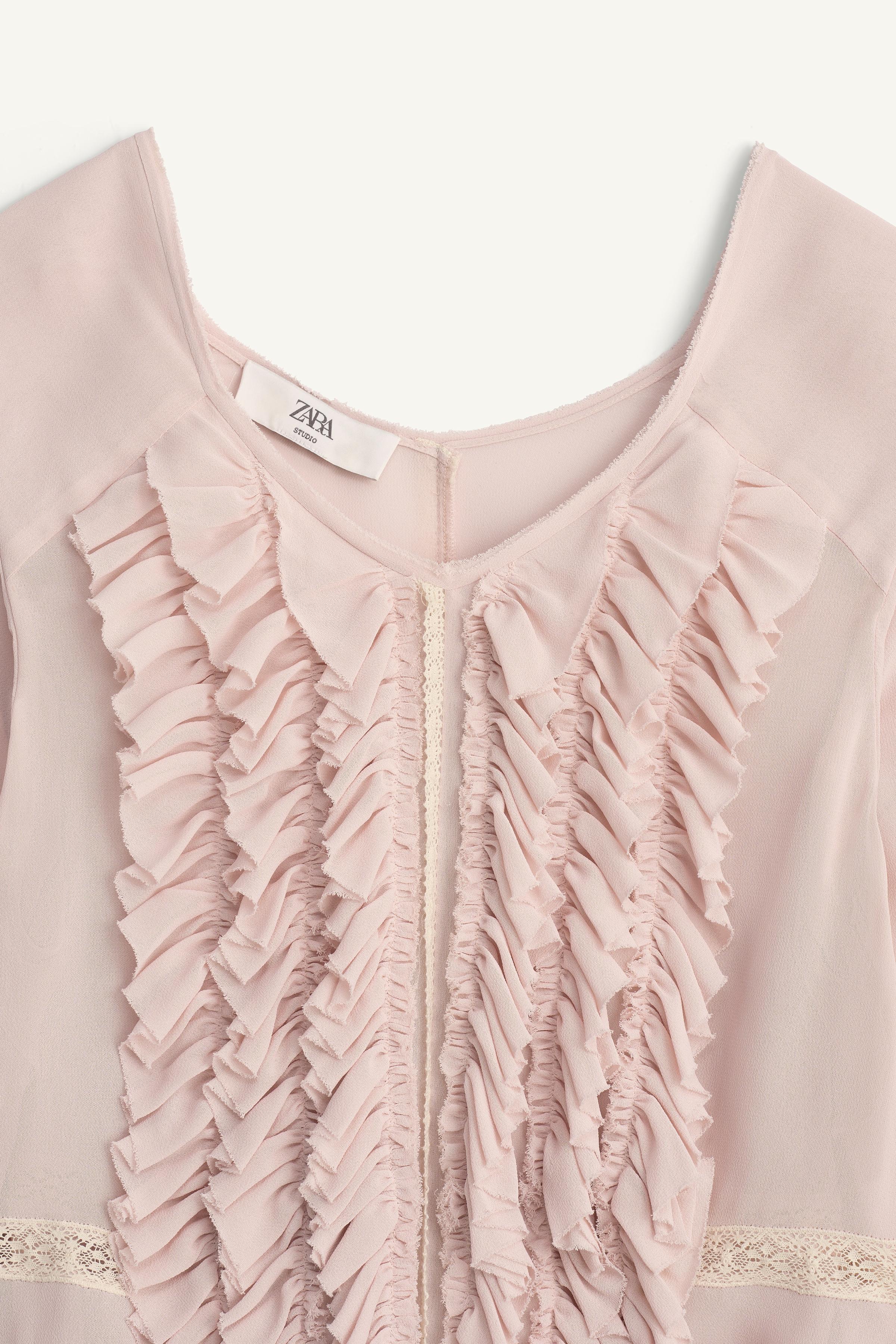 LIMITED EDITION LACE RUFFLE SHIRT